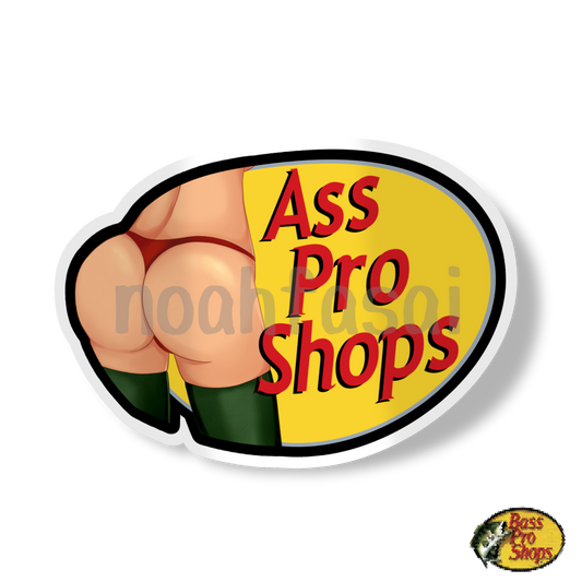 Ass Pro Shops Sticker