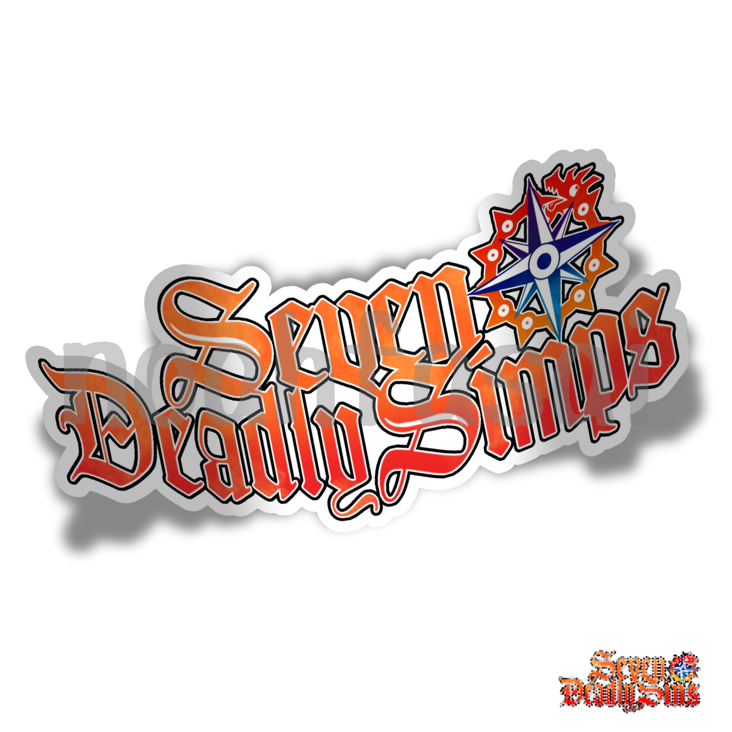 Seven Deadly Simps Sticker