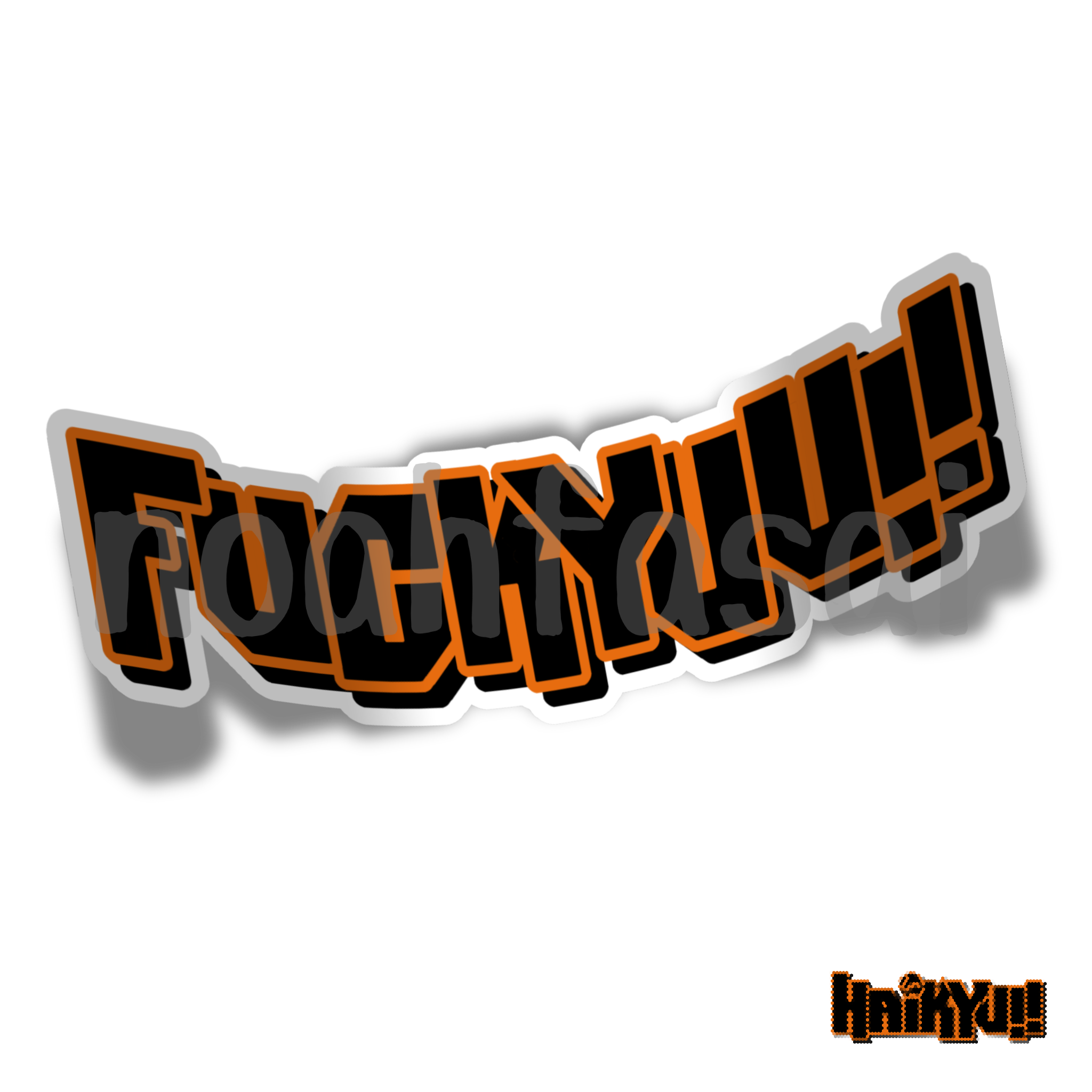 Fackiu Sticker Fuckyuu! Sticker – Noah Fasai