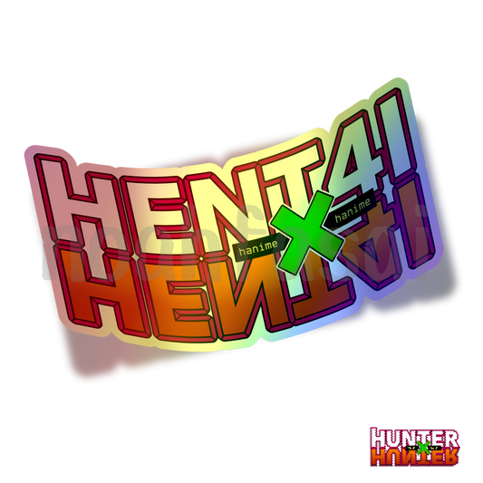 Hent4i x Hent4i Holographic Vinyl Decal